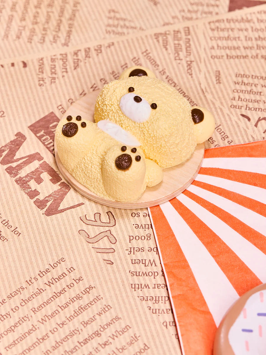 Light Yellow Bear Taba Squishy