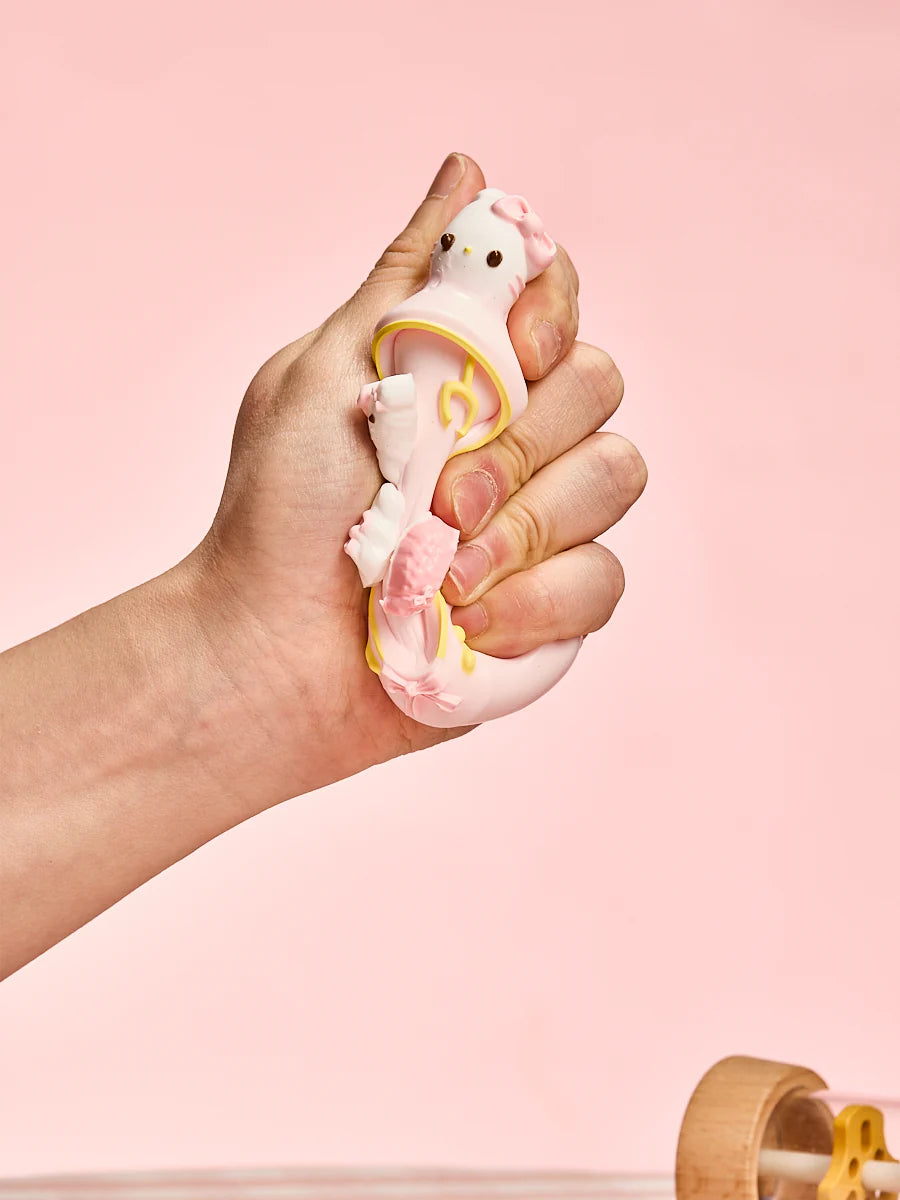 Pink Kitten Claw Machine Taba Squishy