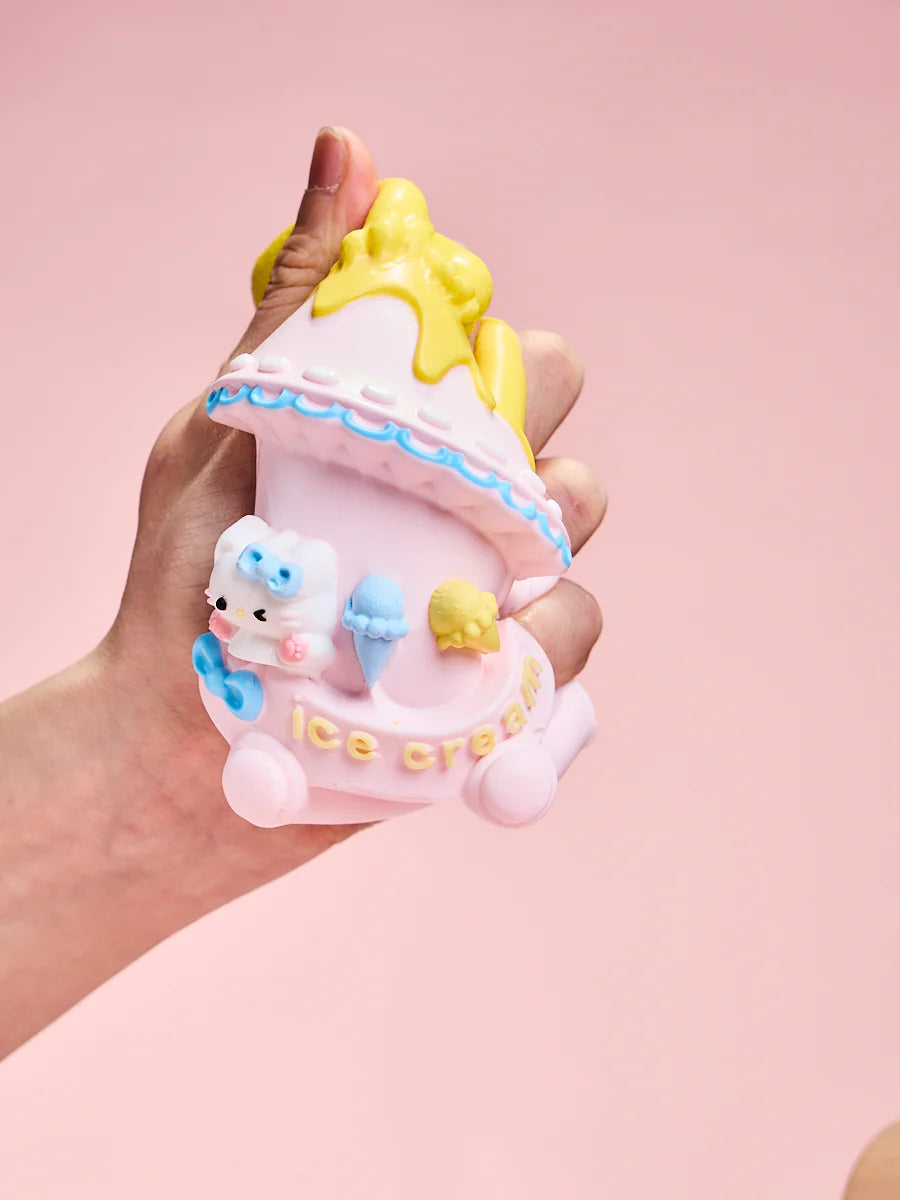 Kitten Ice Cream Truck Taba Squishy