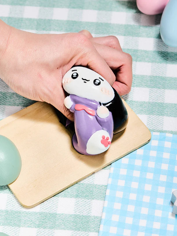 Cute Bunny with Hat Taba Squishy