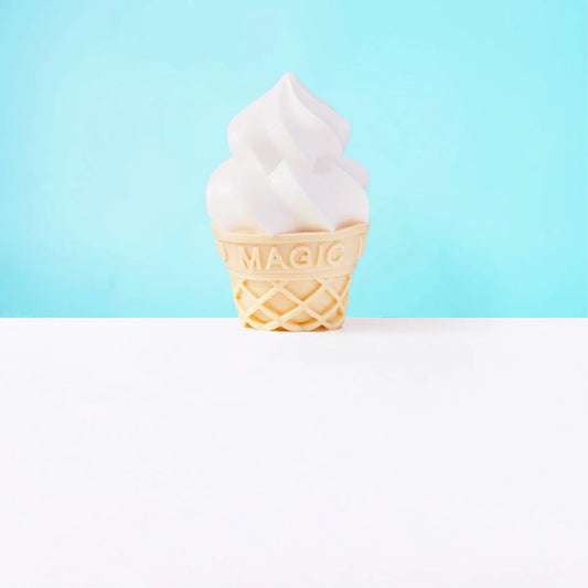 Plain Ice Cream Squeeze Toy