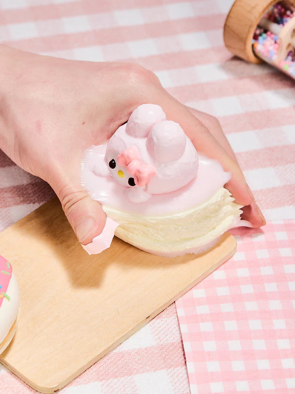Pink Melody Macaron Taba Squishy