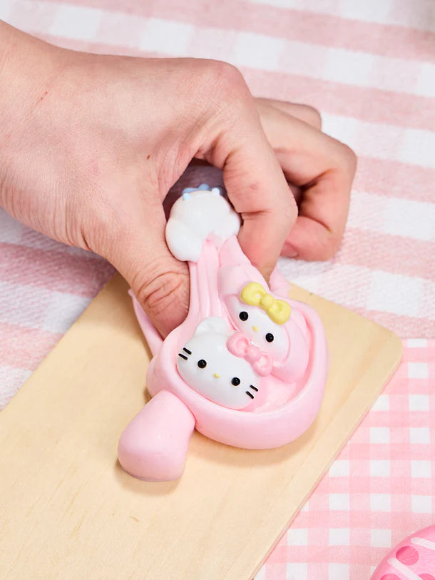 Pink Anime Makeup Mirror Squeeze Toys