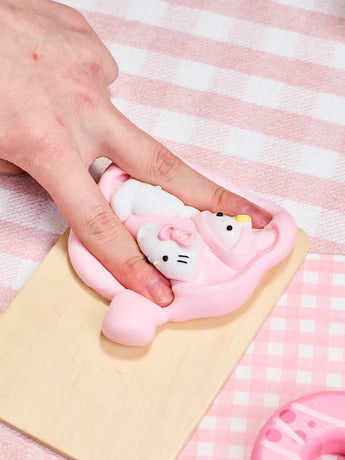 Pink Anime Makeup Mirror Squeeze Toys