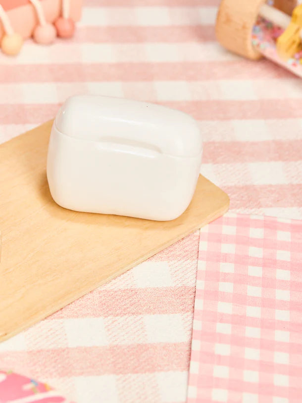 White Bluetooth Earbuds Squeeze Toys