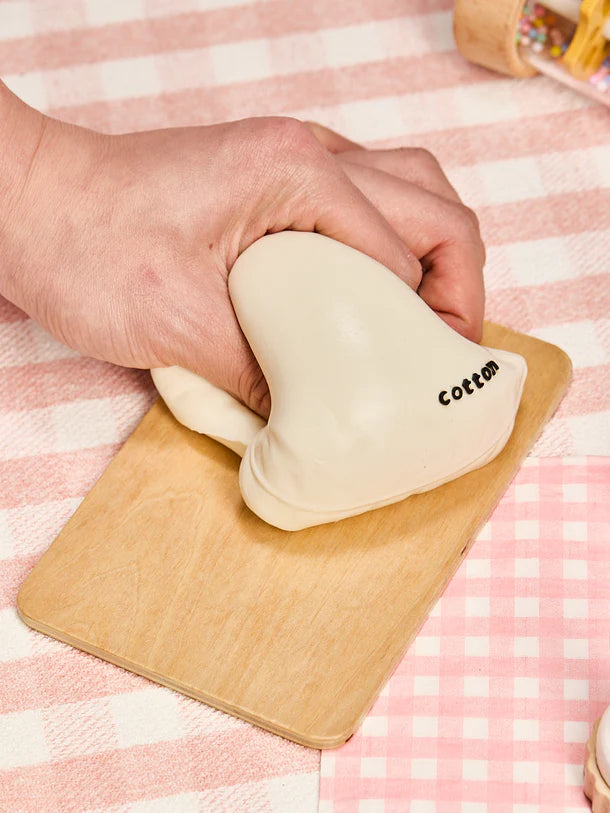 White Cotton Pillow Squeeze Toys
