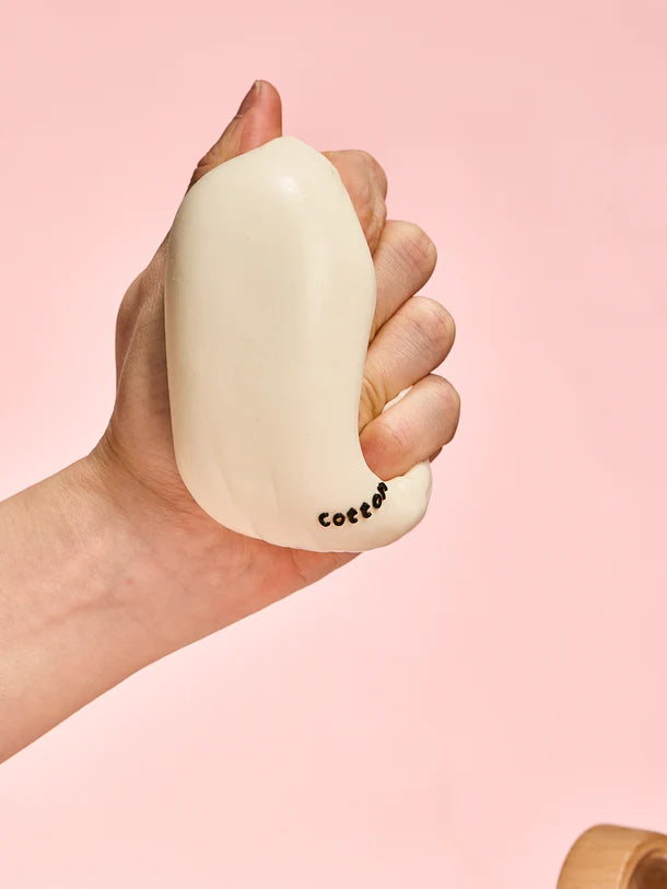 White Cotton Pillow Squeeze Toys