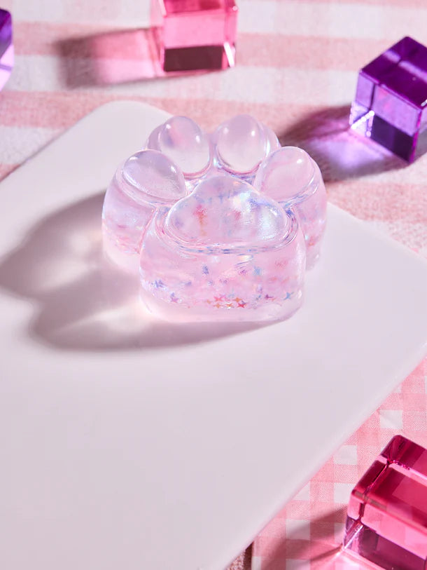 Blingbling Purple Paw Squeeze Toys