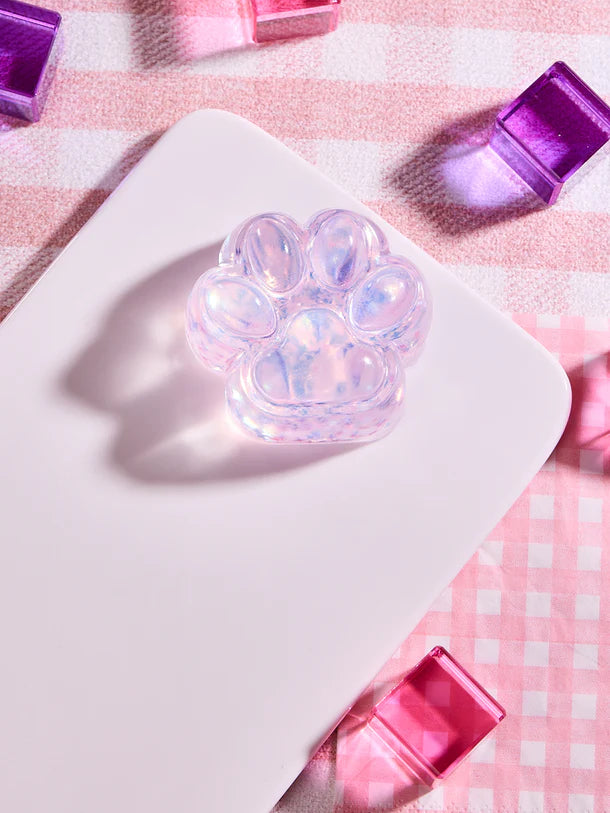 Blingbling Purple Paw Squeeze Toys