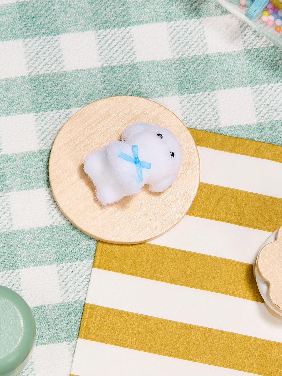 Flocked Mini Dog Taba Squishy