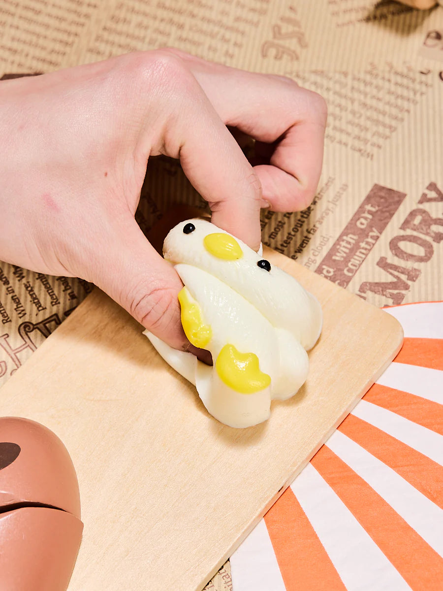 Cute White Duck Taba Squishy