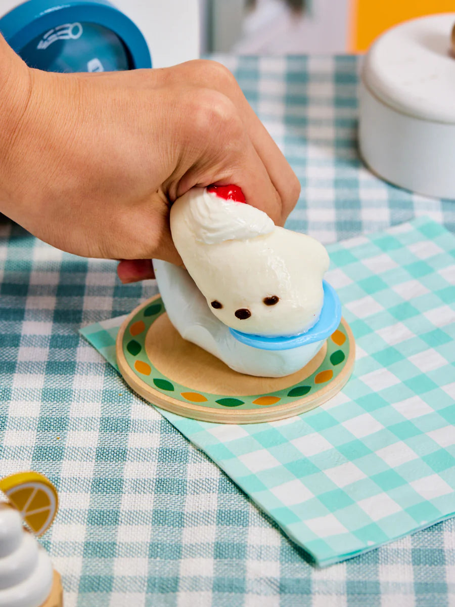 Cartoon Puppy Cupcake Taba Squishy