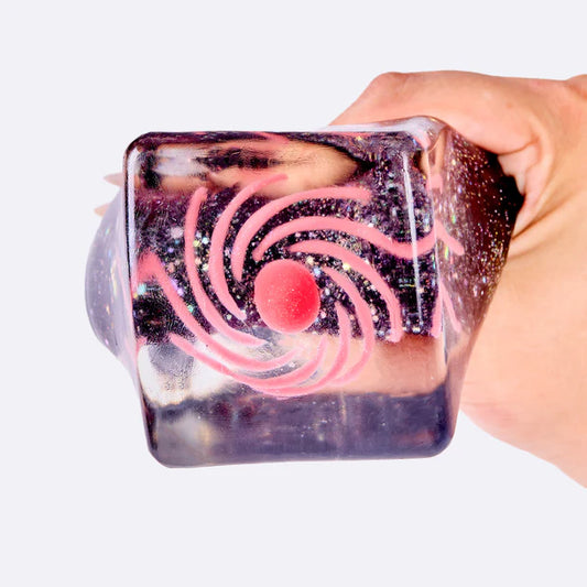 Nested Pink Space Ice Cube Taba Squishy