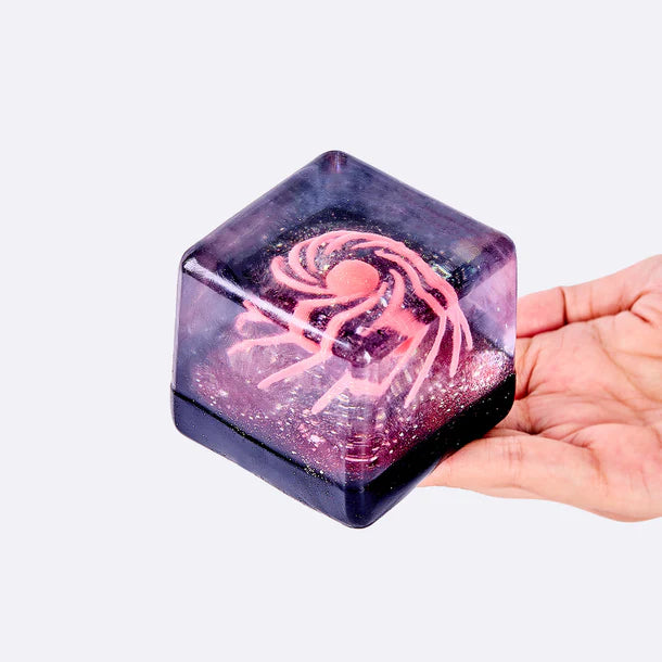 Nested Pink Space Ice Cube Taba Squishy