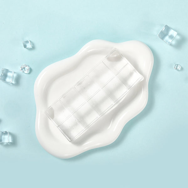 Crystal Clear Dubai Chocolate Taba Squishy