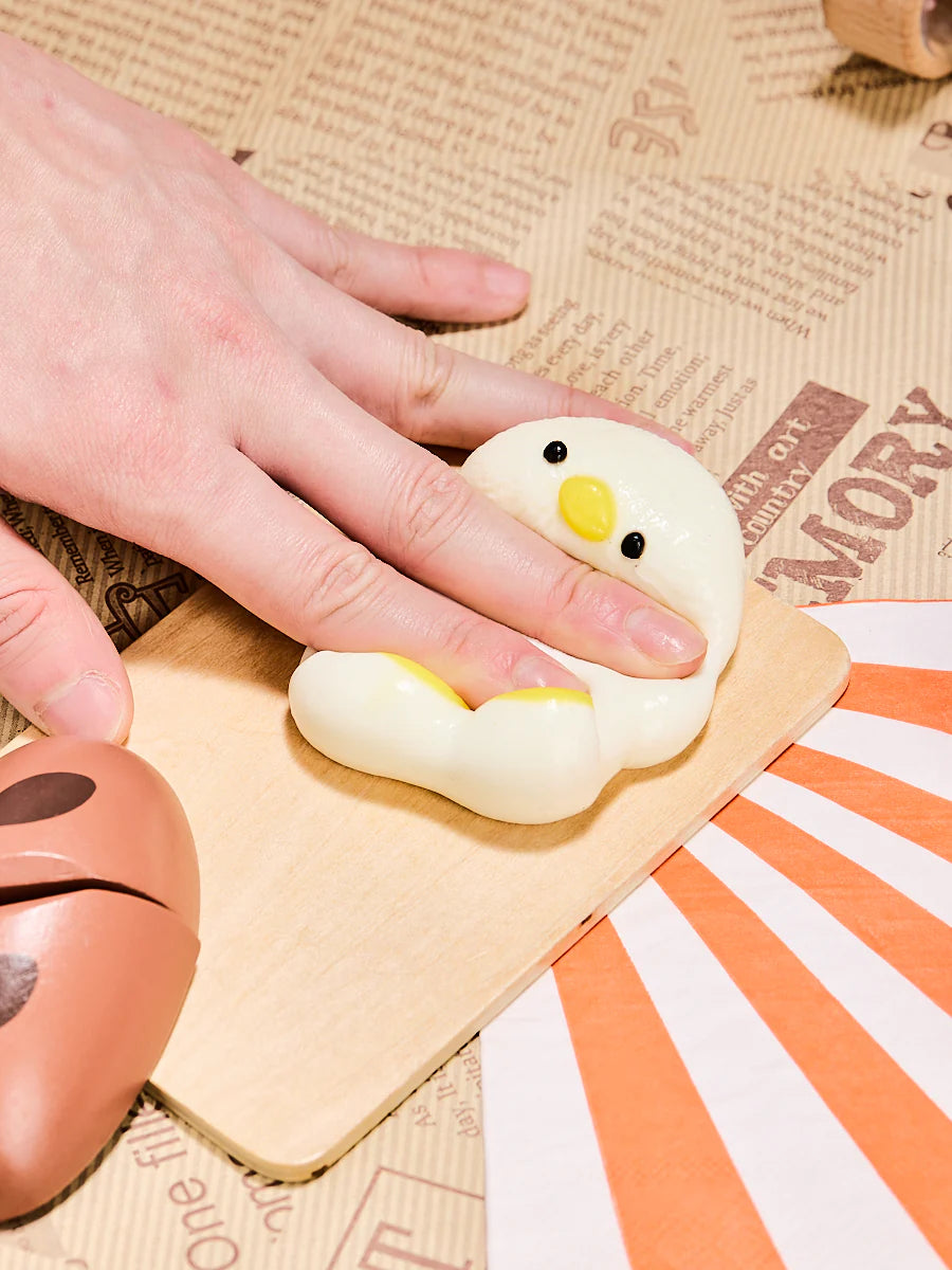 Cute White Duck Taba Squishy