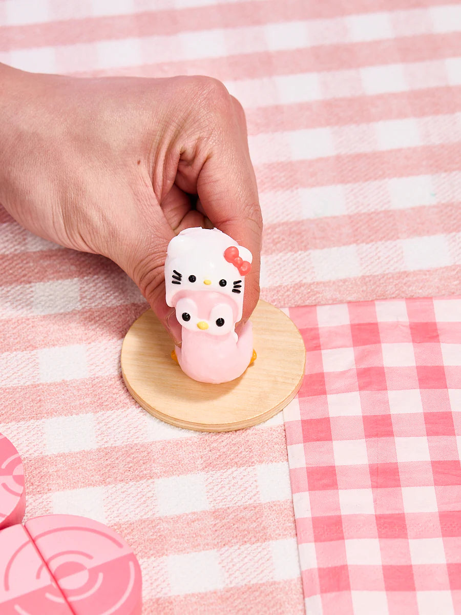 Cute Penguin with Kitten Hat Taba Squishy