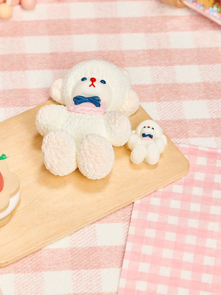 Parent-child White Lamb Set Taba Squishy