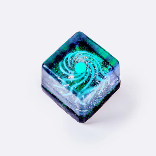 Nested Cyan Space Ice Cube Taba Squishy