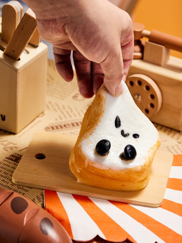 Cute Toast Squeeze Toy