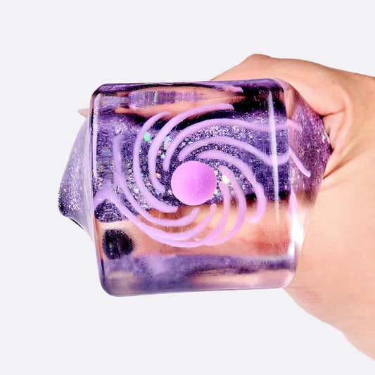 Nested Light Purple Space Ice Cube Taba Squishy