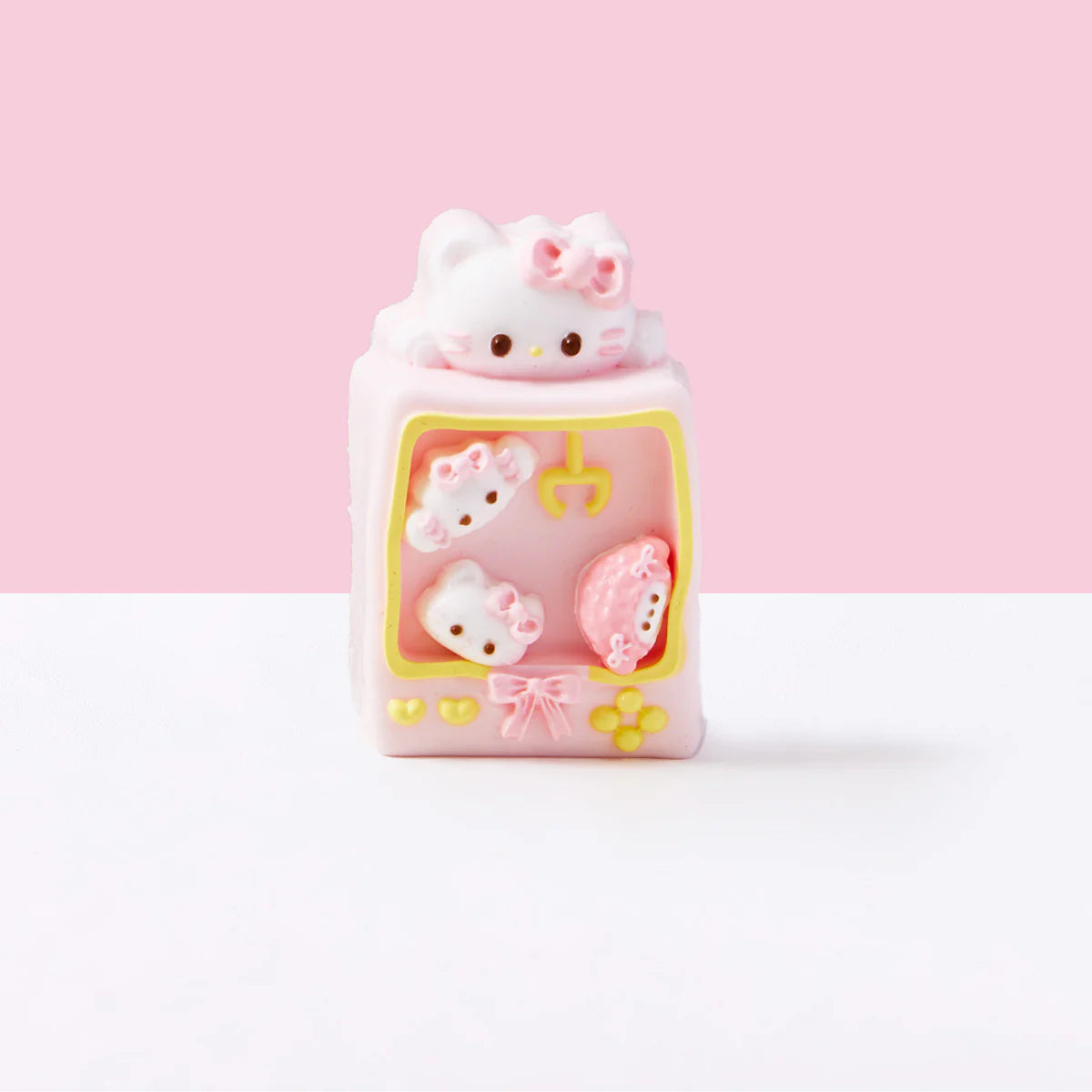 Pink Kitten Claw Machine Taba Squishy