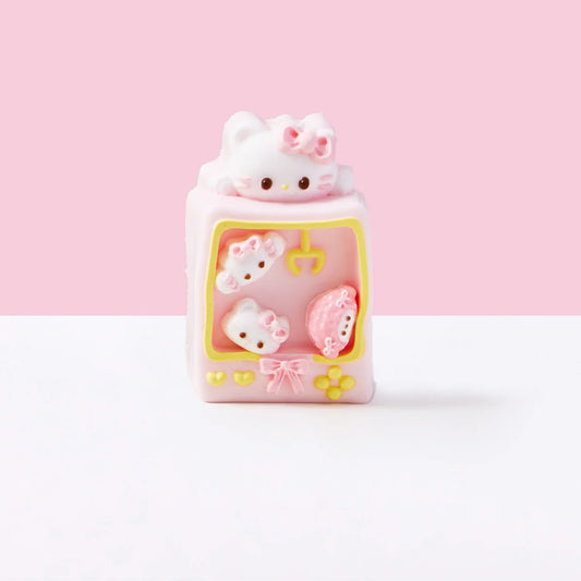 Pink Kitten Claw Machine Taba Squishy