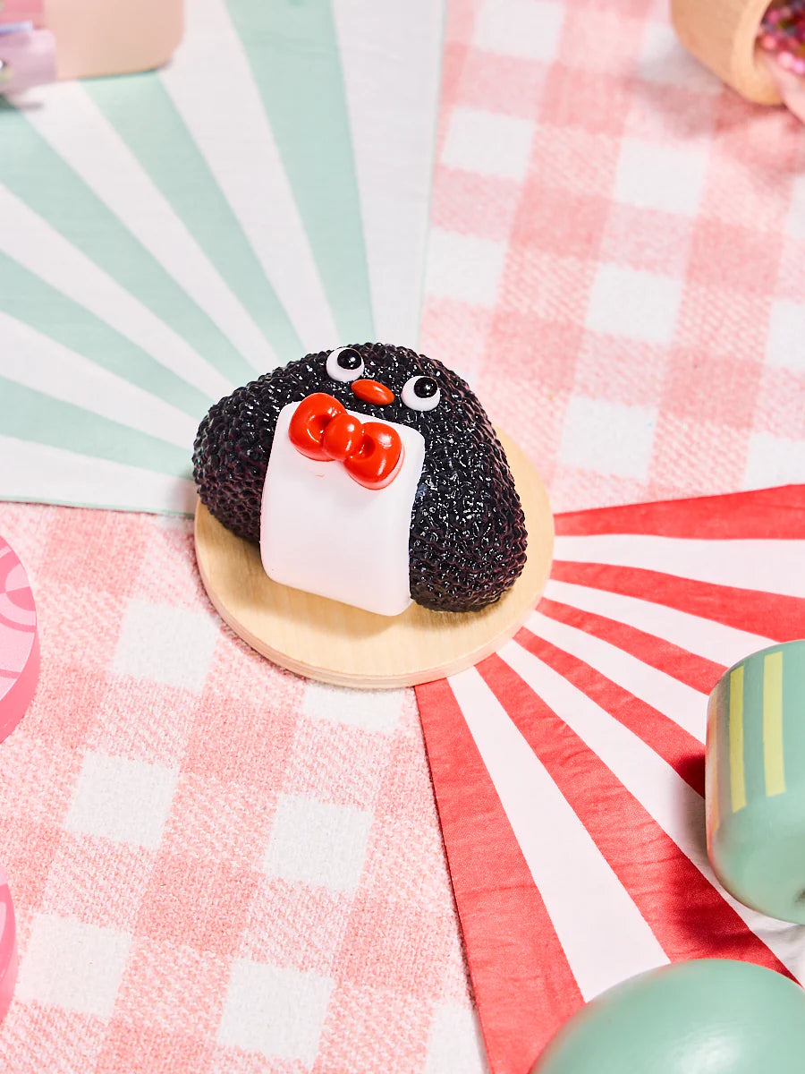 Triangle Funny Face Rice Ball Taba Squishy