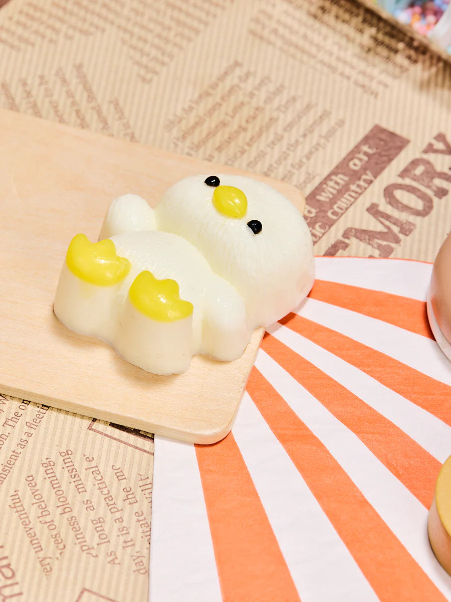 Cute White Duck Taba Squishy