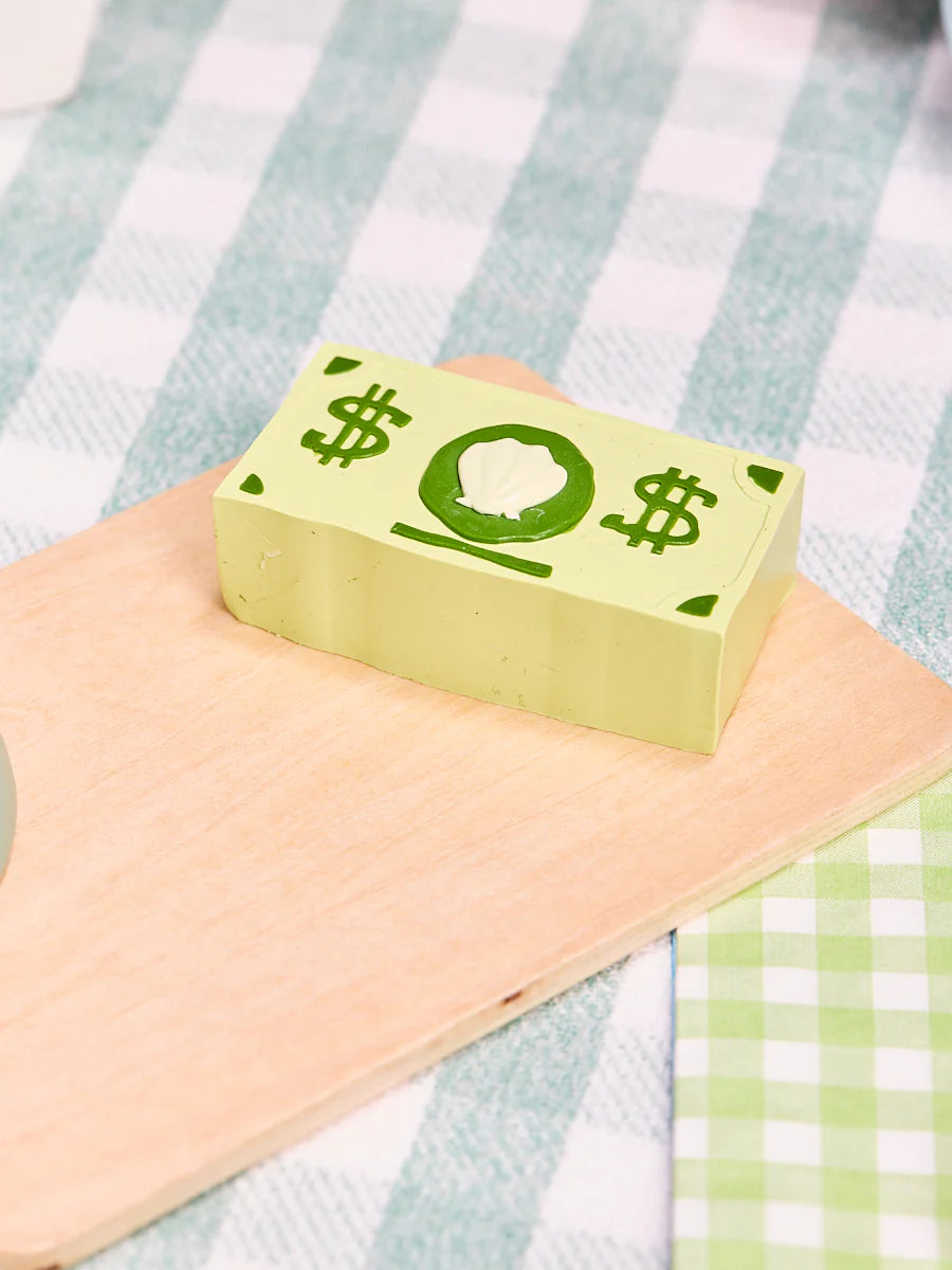 Green Seashell Dollar Taba Squishy