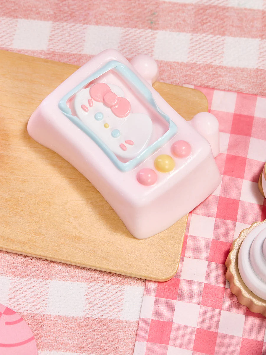 Pink Kitten TV Taba Squishy