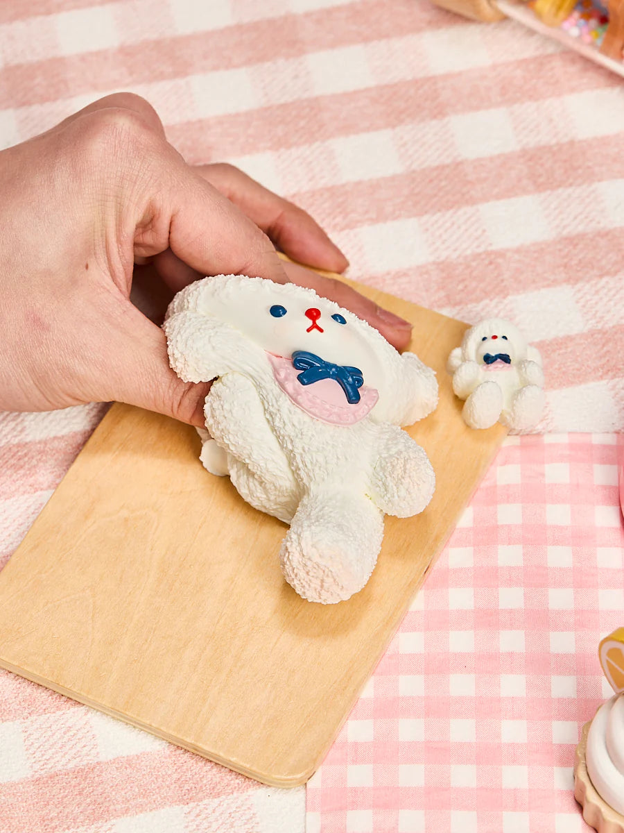 Parent-child White Lamb Set Taba Squishy