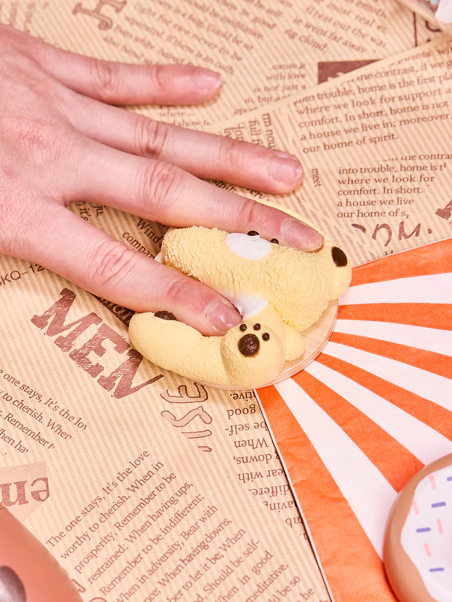 Light Yellow Bear Taba Squishy