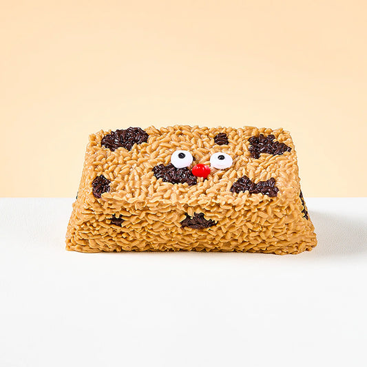 Brown Funny Rectangular Rice Ball Taba Squishy