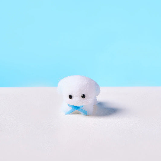 Flocked Mini Dog Taba Squishy