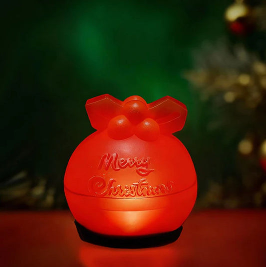 Christmas Ball with Red Light Taba Squishy
