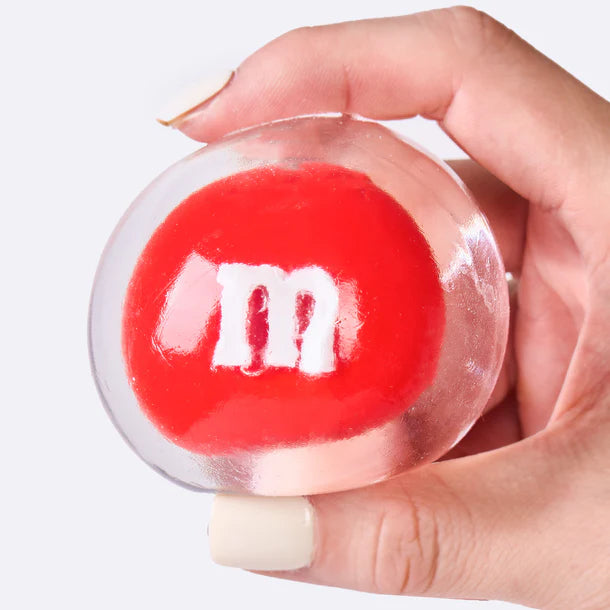 Nested Crystal Red M&M Taba Squishy