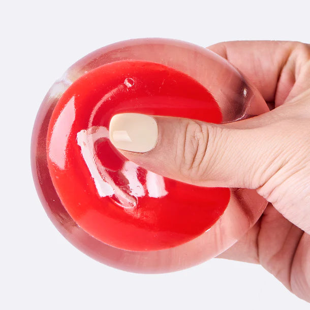Nested Crystal Red M&M Taba Squishy