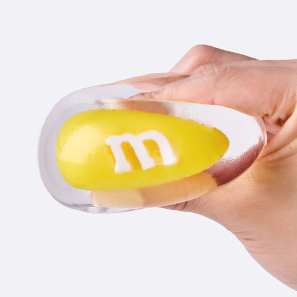 Nested Crystal Yellow M&M Taba Squishy