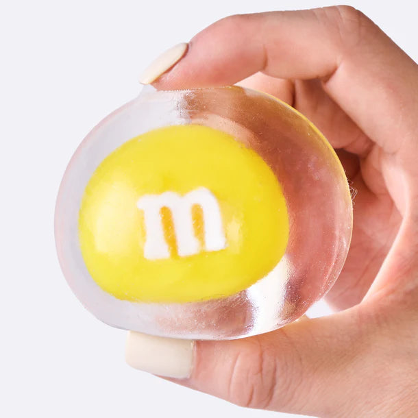 Nested Crystal Yellow M&M Taba Squishy