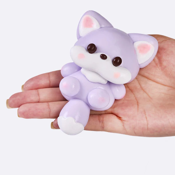 Purple Fox Taba Squishy
