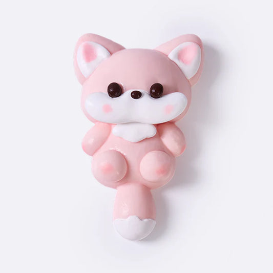 Pink Fox Taba Squishy