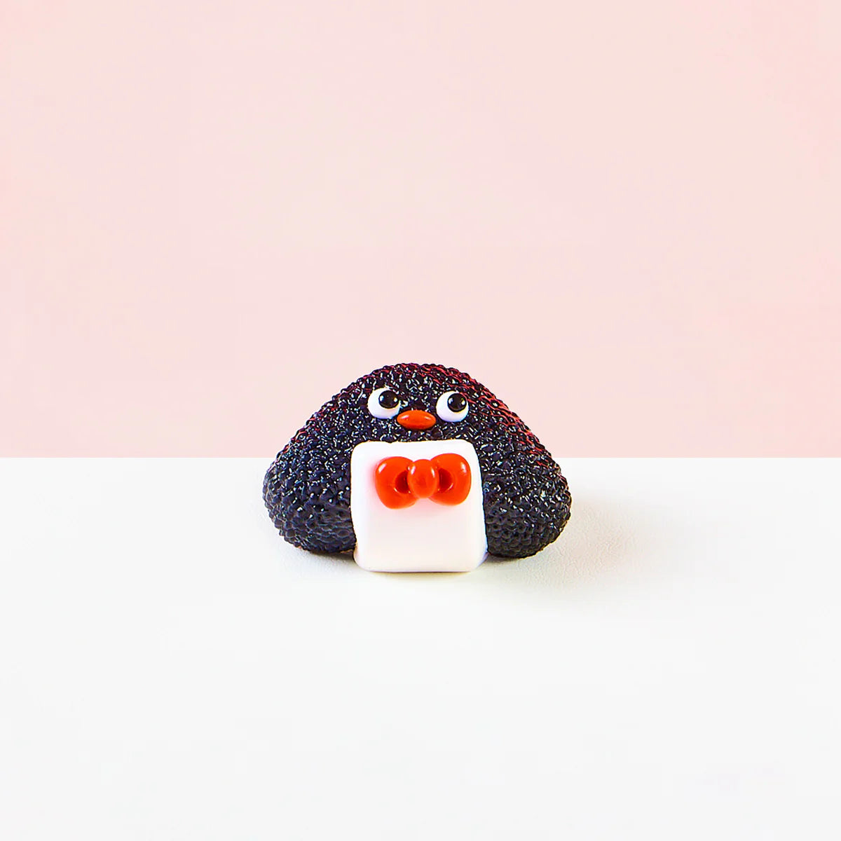 Triangle Funny Face Rice Ball Taba Squishy