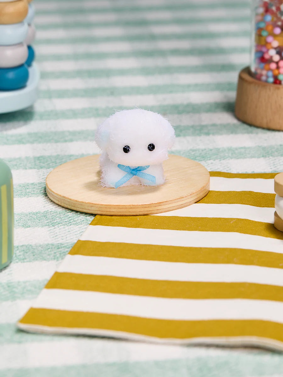 Flocked Mini Dog Taba Squishy