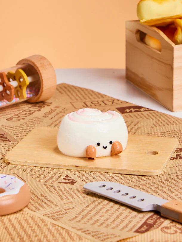 Cute Twisted Bun Squeeze Toys