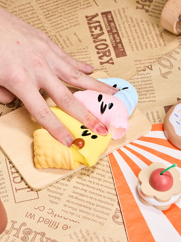 Three Tastes Ice Cream Taba Squishy