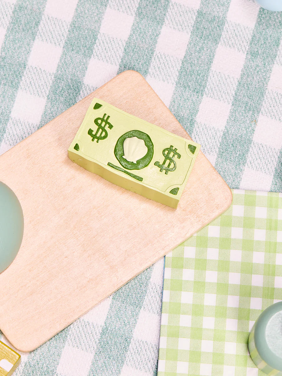 Green Seashell Dollar Taba Squishy