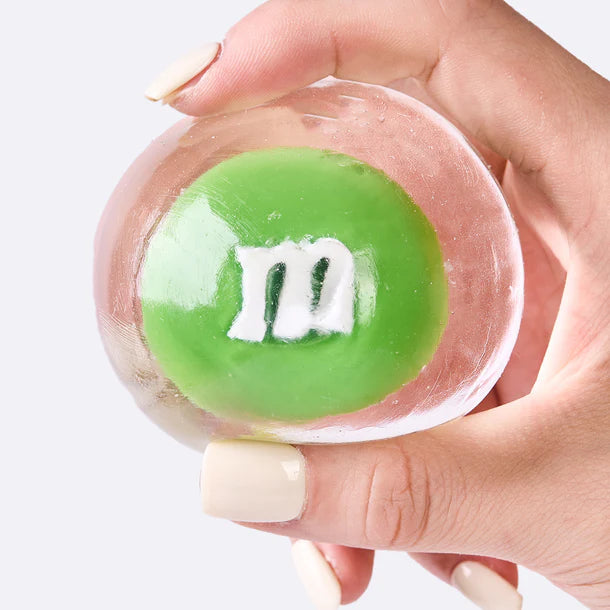 Nested Crystal Green M&M Taba Squishy