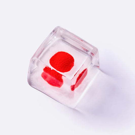 Nested Strawberry Big Ice Cube Taba Squishy