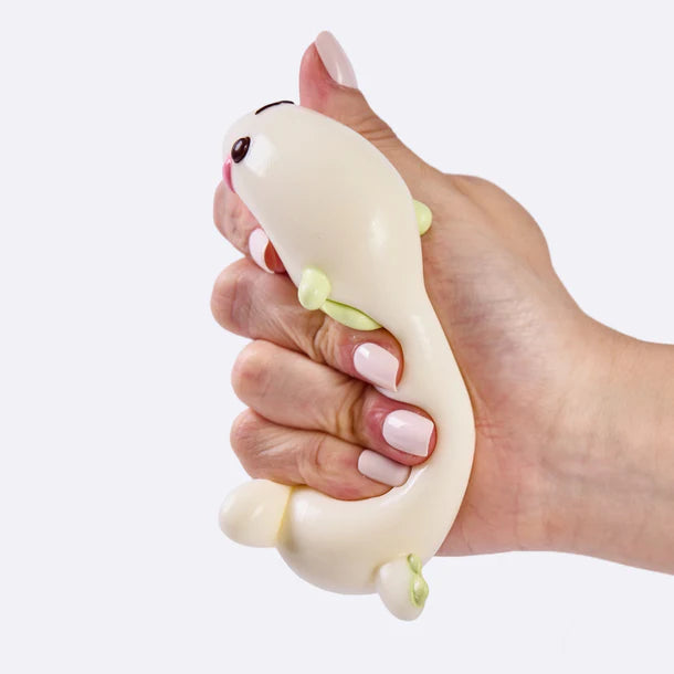 Beige Axolotl Taba Squishy